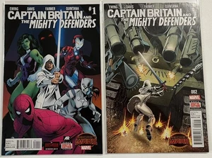 Marvel Comics Lot: Captain Britain and the Mighty Defenders #1-2 Complete Set - Picture 1 of 3