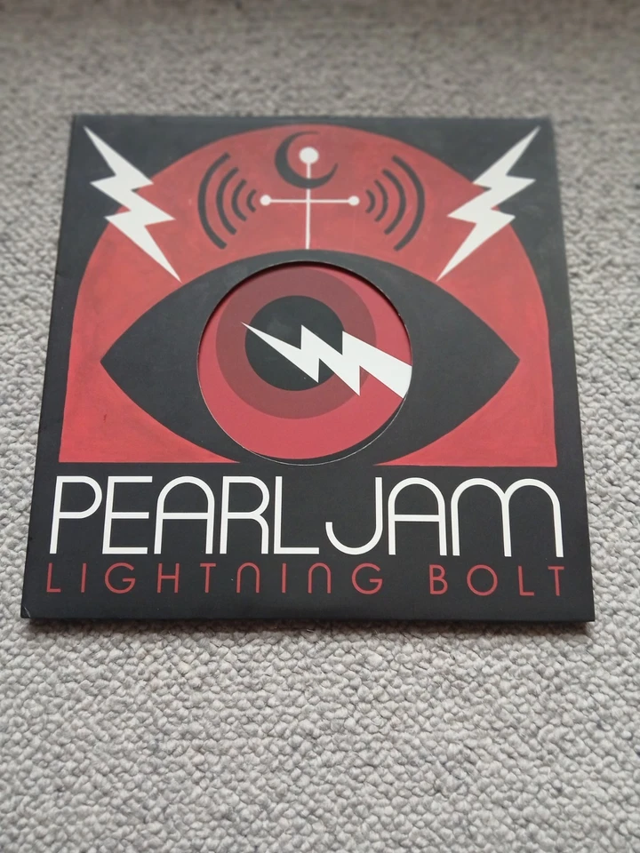 PEARL JAM Lightning Bolt Vinyl Record Turntable LP - Image 1 of 1
