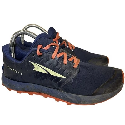 Altra Superior 5 Women's Size 7.5 Running Shoes Navy Blue Trail Hiking MaxTrac - Image 1 of 4