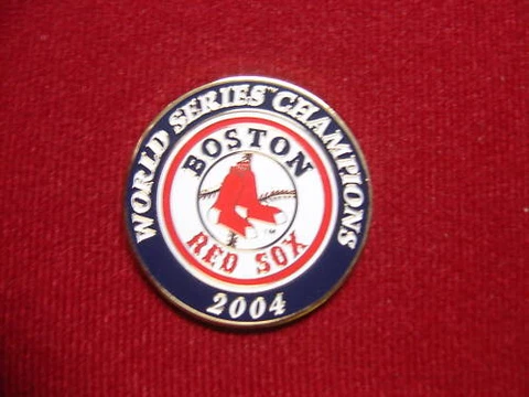 Boston Red Sox 2004 World Series Champs Magnet MLB Cover