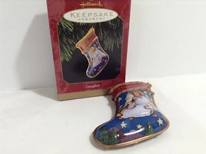 Figlia-1997`Figlia,la sua calza ha bellissimo angelo-segno ornamento albero - Foto 1 di 2