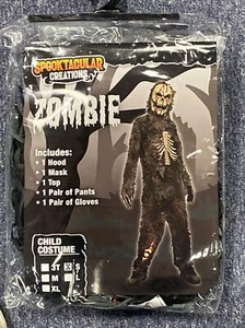 Spooktacular Creations Scary Zombie Child Costume- Size S EUC Worn Once - Picture 1 of 5