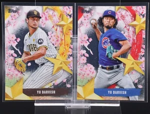 2025 Topps Series1 Tokyo Series Yu Darvish Stars of Japan Exclusive SOJ-5 SOJ-19 - Picture 1 of 5