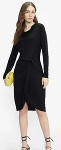 TED BAKER US Gr. 4 Neyda Wickelkleid in Schwarz - Bild 1 von 7