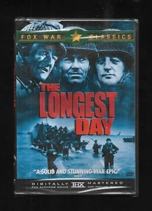 * OOP * Ken Annakin's THE LONGEST DAY - John Wayne / Henry Fonda - RARE SEALED - Foto 1 di 3