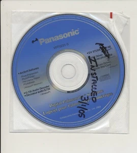 Panasonic Digital Palmcorder Software VFF0231-3 2003 CD-ROM Disc Only - Picture 1 of 4