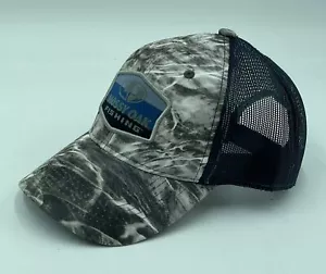 Cappello Mossy Oak Fishing logo ufficiale con licenza chiusura a scatto, berretto posteriore in rete mimetica, - Foto 1 di 8