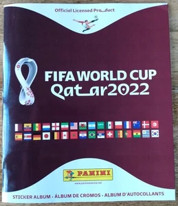 2022 Fifa World Cup Soccer Panini Sticker Empty Soft Cover Album - Picture 1 of 4