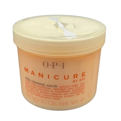 Exfoliante de renovación de la piel de manicura OPI 30 OZ - SELLADO con espátula - Nuevo Foto 1 de 2
