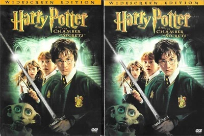 HARRY POTTER-CHAMBER OF SECRETS-02-DVD-2 DISC SET-SLIPCOVER-FREE SHIP IN CANADA - Image 1 of 4