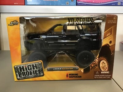 JADA HIGH PROFILE XD SERIES LINCOLN NAVIGATOR 1/24 SCALE DIECAST BLACK - Image 1 of 4