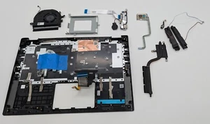 MISC. PARTS Lenovo ideapad Flex 5-1470 Keyboard Fan Speakers Ports HDD Bracket - Picture 1 of 10