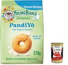 3x Mulino Bianco Pandiyo Kekse Ohne Zuckerzusatz 270g+Italian Polpa 400g