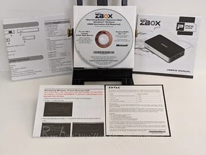 Zotac ZBOX MiniPC Recovery DVD Disc & Manuals ONLY: (Windows 10 / 32-Bit) - Picture 1 of 2