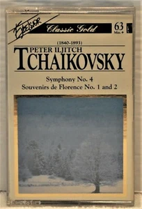 PETER ILJITCH "Tchaikovsky Symphony #4" Cassette Excelsior EXL-4-4298 - Picture 1 of 4