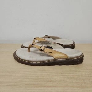 Dr Martens Vintage Y2K 11695 Slip On Sliders Brown Flip Flop Summer Sandals Uk 7 - Picture 1 of 11