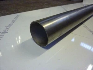 1.5 "/ 38mm Diámetro 1 metro Tubo de tubo recto de escape de acero inoxidable 1m 100cm - Imagen 1 de 3