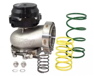 PTE 085-3500 External Wastegate Kit 66mm Black CO2 Control Turbo Boost - Picture 1 of 3