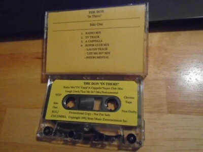 RARE PROMO The Don CASSETTE TAPE In There MIXES hip hop 1991 instrumental + RAL - Image 1 of 2