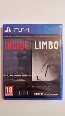 🔴 INSIDE + LIMBO SONY PLAYSTATION 4 PS4 PAL ESPAÑA NUEVO PRECINTADO - Imagen 1 de 4
