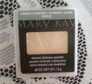 Mary Kay Canary Diamond Mineral Shimmer Puder ~ Neu Kostenloser Versand - Bild 1 von 2