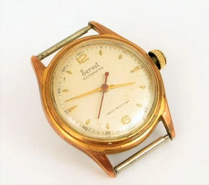 RARE VINTAGE SERVET ROTOMATIC AUTOMATIC WRISTWATCH SWISS MADE GOLD PLATED ! - Picture 1 of 3