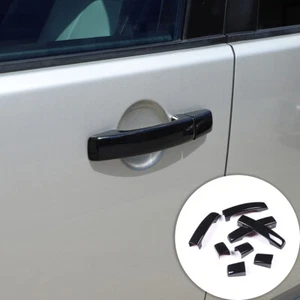 Cubierta de manija de puerta negra para LR Discovery 4 LR4 2010-2016 (sin cerradura) - Imagen 1 de 12