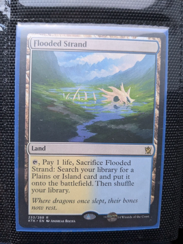 MTG - Flooded Strand - Khans of Tarkir - Image 1 of 1