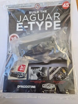 1/8 DEAGOSTINI Costruire il Proprio The Jaguar Auto Numero 45 Inc Parte - Immagine 1 di 2