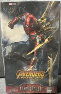 Threezero DLX Iron Spider 1/12 Scale Figure Avengers Spider-Man 3Z0270 - Picture 1 of 8