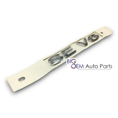 06-12 Ford Fusion maletero trasero cromo SE V6 placa de identificación emblema OEM 6E5Z-5442528-D Foto 1 de 4