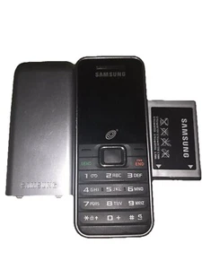 Samsung | Model: SGH-S125G | Cellphone Phone TracFone Black Silver (Untested) - Picture 1 of 3