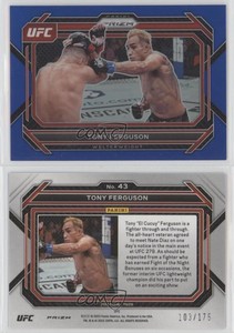 2023 Panini Prizm UFC Blue Prizm /175 Tony Ferguson #43