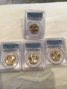 2014-P $1 Calven Coolidge In PCGS Brilliant Uncirculated - Picture 1 of 10