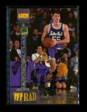 1994 SIGNATURE RC AUTOGRAPH Basketball Card LIX ARTURAS KARNISHOVAS Pirates LE