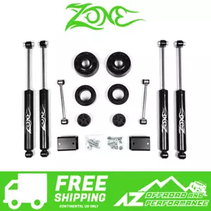 Zone Offroad 2" Suspension System Lift Kit fits 2018-2024 Jeep Wrangler JL J30N - Foto 1 di 6