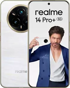 realme 14 Pro+ 5G ( White, 512GB 12 GB RAM) 7s Gen 3 Processor Global Version. - Picture 1 of 14
