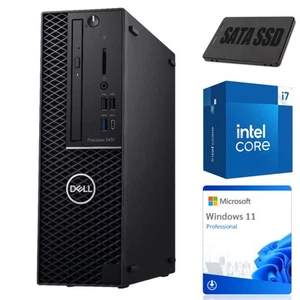 DELL PRECISION 3431 SFF i7-8700 32 GB NEU 4 TB WINDOWS 11 PRO A KLASSE COMPUTER - Bild 1 von 10