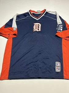 detroit tigers jersey Majestic Large Used - Picture 1 of 5