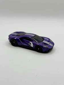 2025 Hot Wheels '17 Ford GT - Metalflake Purple - HW MOTOR SHOW - Loose New - Picture 1 of 4