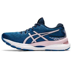 ASICS Gel-Nimbus (R) 24 MUJERES Azul Francés/Apenas Rosa Talla 12 EE. UU. D Ancho - Imagen 1 de 9
