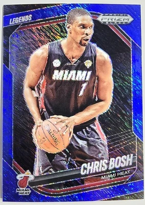 2024-25 Panini Prizm Negro Chris Bosh Azul Brillo/35 FOTL #272 Calor 🔵✨️ Foto 1 de 2