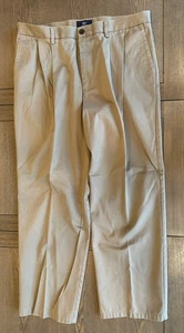 Docker's Herren Signature Khaki Plissee Front Relaxed Fit Hose Gr. 36/31 - Bild 1 von 5