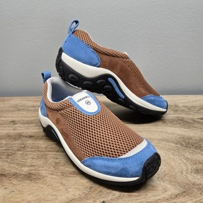 Zapatilla deportiva Merrell x Highsnobiety para mujer 8,5 marrón/azul gamuza malla selva sin usar, en caja 1 TRL Foto 1 de 4