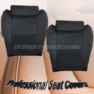 Cubierta de asiento negra inferior delantera para Mercedes Benz CLA250 2016 2017 2018 2019 Foto 1 de 4