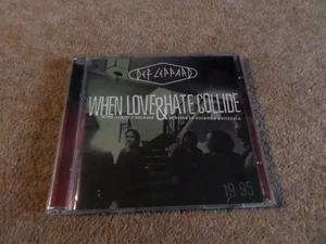 CD SINGLE - DEF LEPPARD WHEN LOVE & HATE COLLIDE - CD 1 - Picture 1 of 2