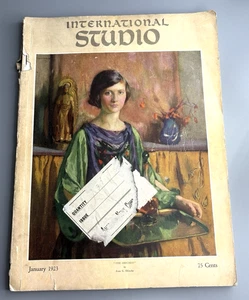 International Studio Magazine - January 1923 - Vintage Periodical - Picture 1 of 8