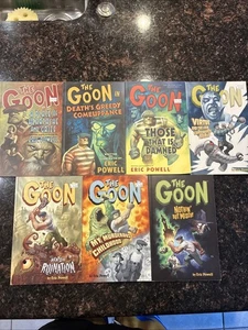 The Goon Comics Eric Powell Vols. 1-4,7, 8 And 10 Lot of 7 Dark Horse - Picture 1 of 18
