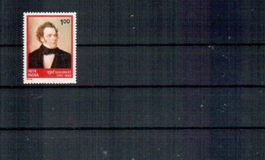 Indien Michelnr 781 postfrisch (Musik: 40085) Schubert - Bild 1 von 1