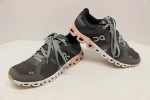 On Cloud Cloudflow Mujer Talla 9.5 Gris Malla Correr Correr Cómodo Zapatilla Zapato - Imagen 1 de 17